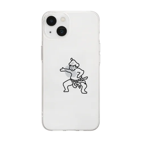 まじどすこい　majidoskoi Soft Clear Smartphone Case