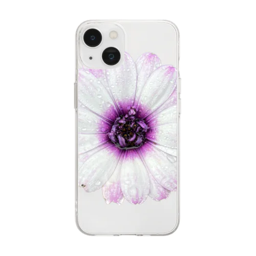 ひばさんの花壇 Soft Clear Smartphone Case