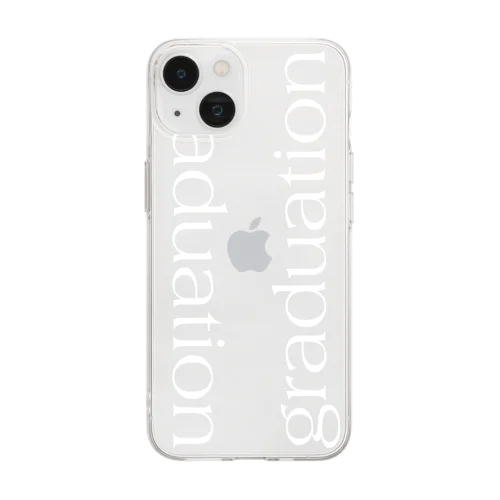 graduation ケース Soft Clear Smartphone Case