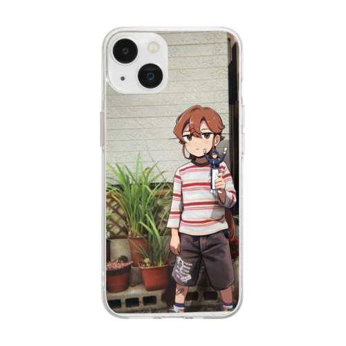 ガキ雑魚 Soft Clear Smartphone Case