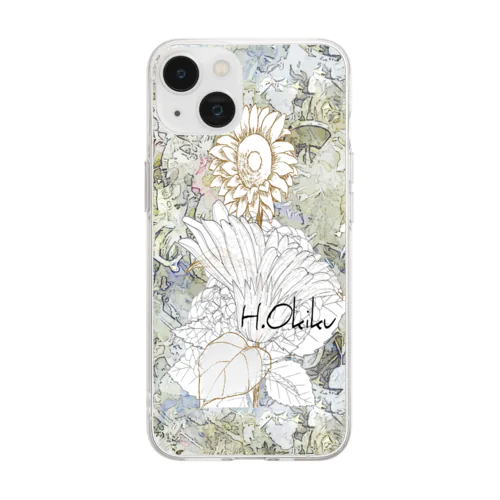 H Candle Soft Clear Smartphone Case