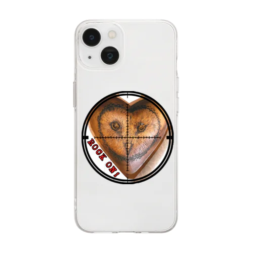 LOCK ON! OWL Soft Clear Smartphone Case