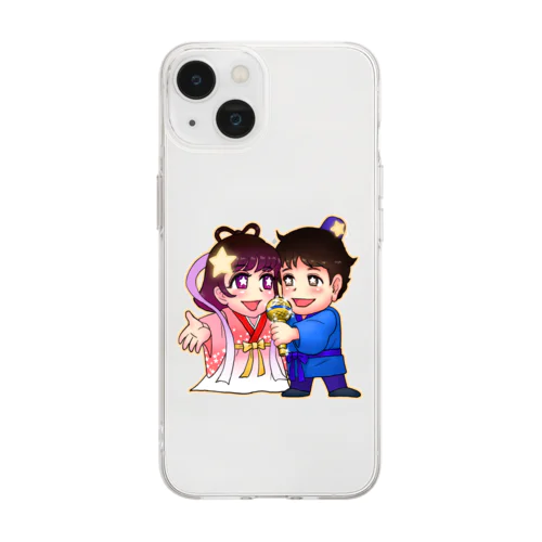 織姫＆彦星 Soft Clear Smartphone Case