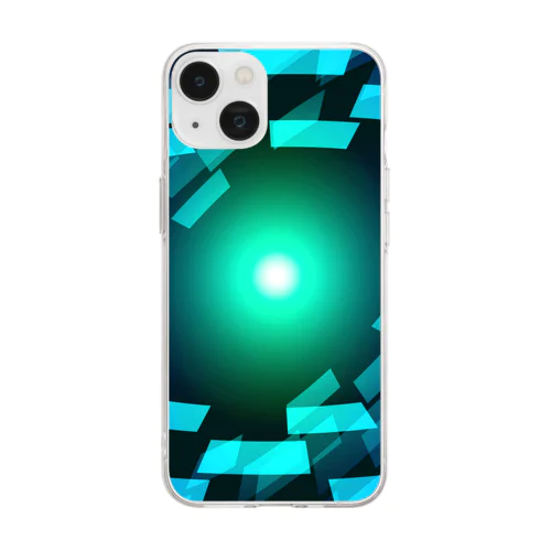 Cyber image2 Soft Clear Smartphone Case