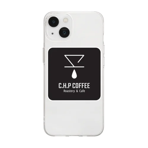 『C.H.P COFFEE』ロゴ_04 ソフトクリアスマホケース