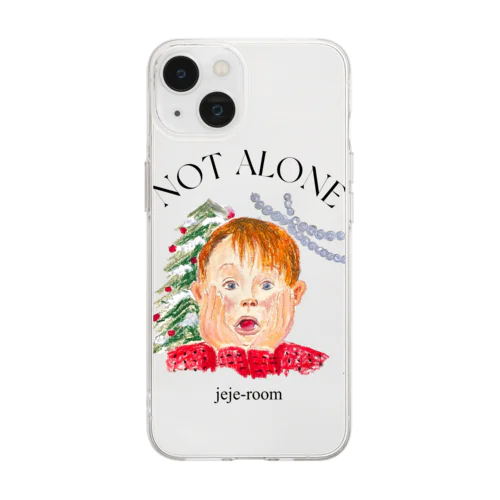 not alone... Soft Clear Smartphone Case