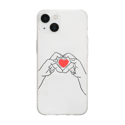 ♡ Soft Clear Smartphone Case