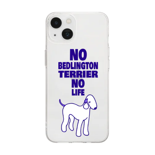 NO ベド NO LIFE 4 Soft Clear Smartphone Case