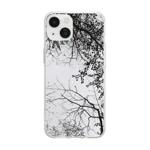 mono series tree Soft Clear Smartphone Case