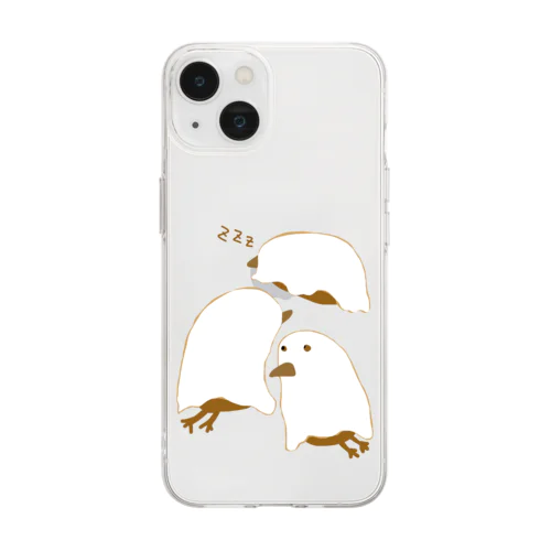 幽霊きーうーいー Soft Clear Smartphone Case