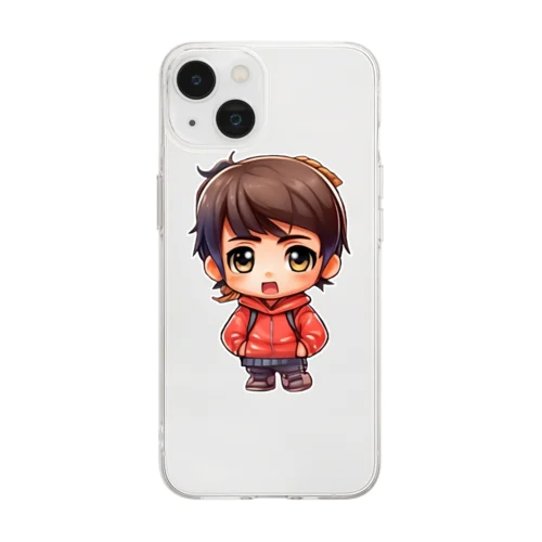 Tito_KEI_Characters E1-4-3 Soft Clear Smartphone Case