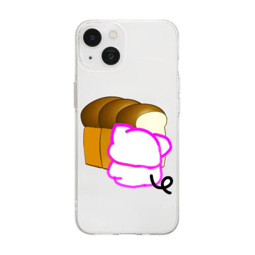 ママン Soft Clear Smartphone Case