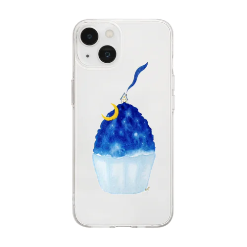 夜のシロップ Soft Clear Smartphone Case