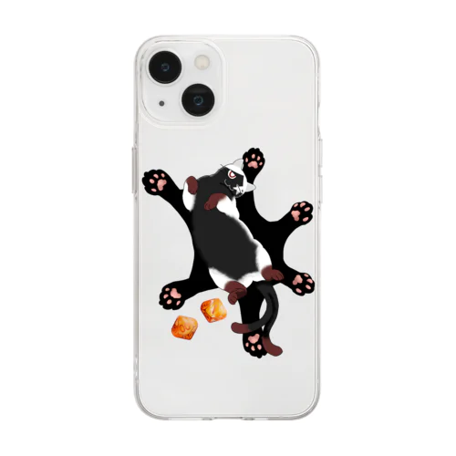 邪神猫 Soft Clear Smartphone Case