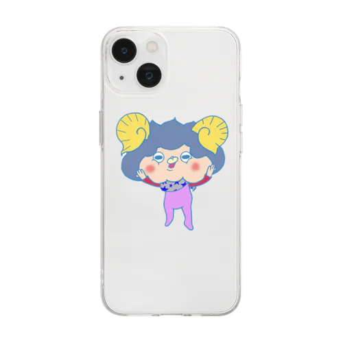 トプちゃん Soft Clear Smartphone Case