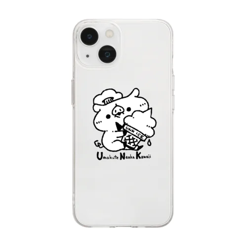 UNK(うまくてなんか可愛い) Soft Clear Smartphone Case