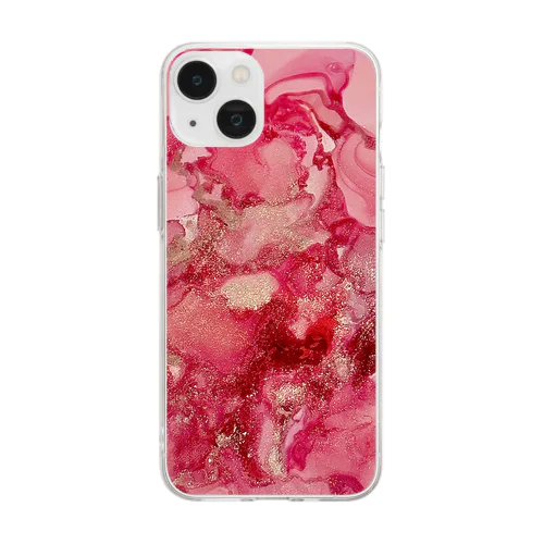 ベリー Soft Clear Smartphone Case