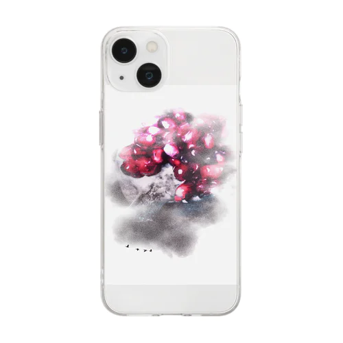 柘榴 Soft Clear Smartphone Case