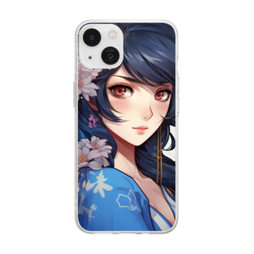 Japanese Ninja _ Kunoichi Soft Clear Smartphone Case
