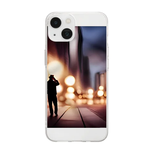 夜景 Soft Clear Smartphone Case