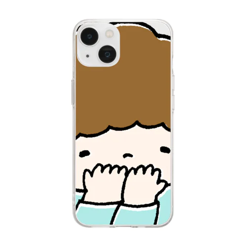 うふふな男の子　(スマホ) Soft Clear Smartphone Case