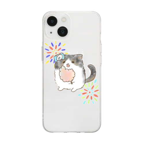 【モデル　ここちゃん】 Soft Clear Smartphone Case