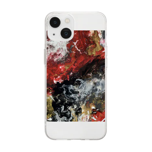 命の夢 Soft Clear Smartphone Case