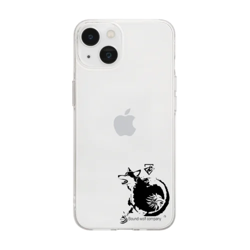 【公式】BOUND　WOLF　COMPANY　ロゴ入りグッズ Soft Clear Smartphone Case