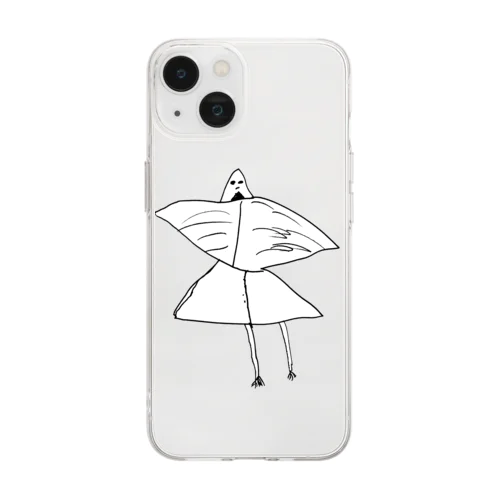 鳥女 Soft Clear Smartphone Case