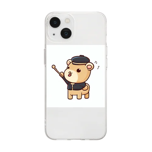 Camel Conductor（ラクダの指揮者） Soft Clear Smartphone Case