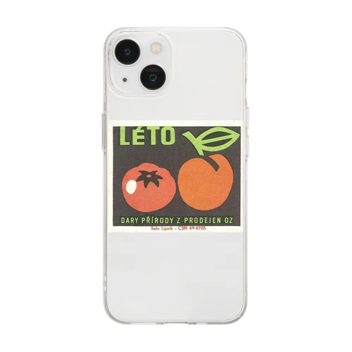 チェコ　マッチ箱　夏野菜 LETO Soft Clear Smartphone Case