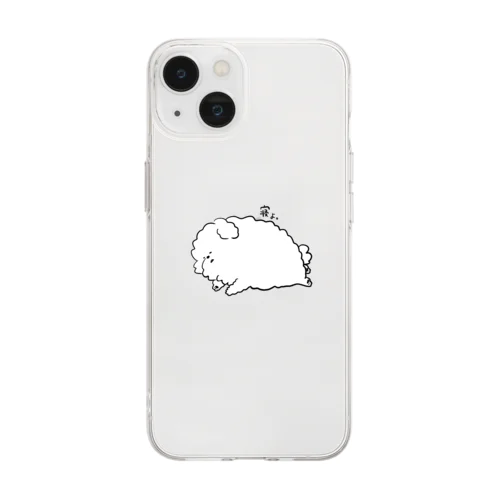 がんばり屋 Soft Clear Smartphone Case