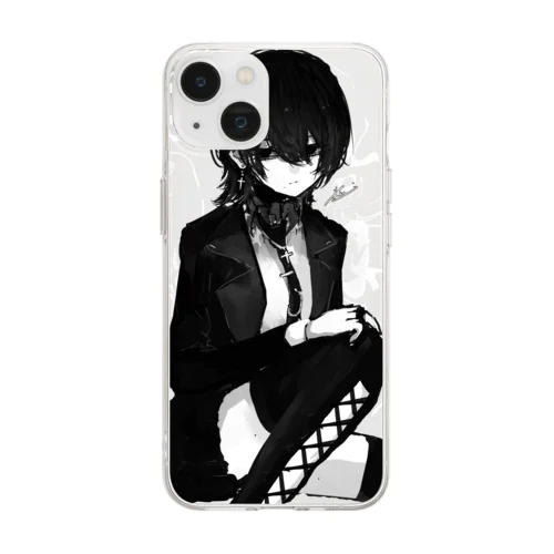 ???1 Soft Clear Smartphone Case