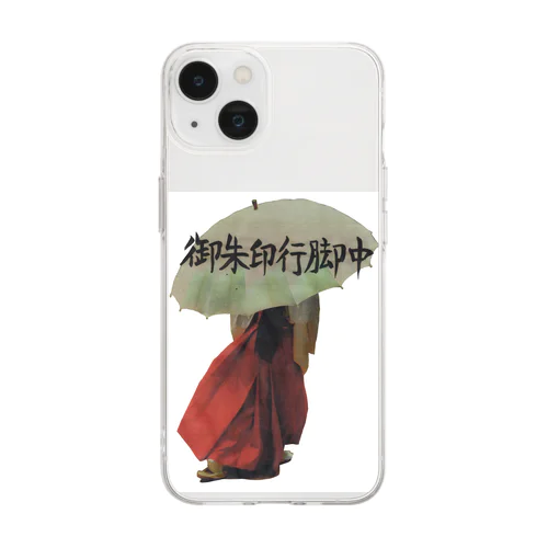 御朱印行脚中 Soft Clear Smartphone Case