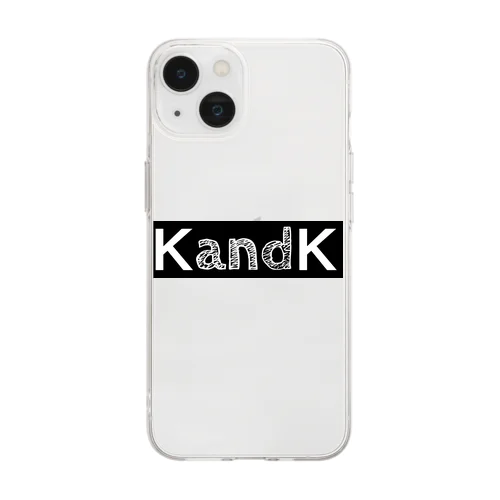 KandKロゴ Soft Clear Smartphone Case