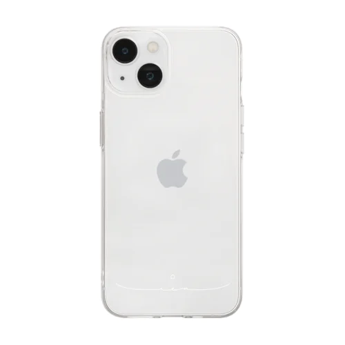 Lien white Soft Clear Smartphone Case