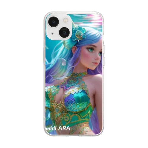  mermaid  LARA Soft Clear Smartphone Case