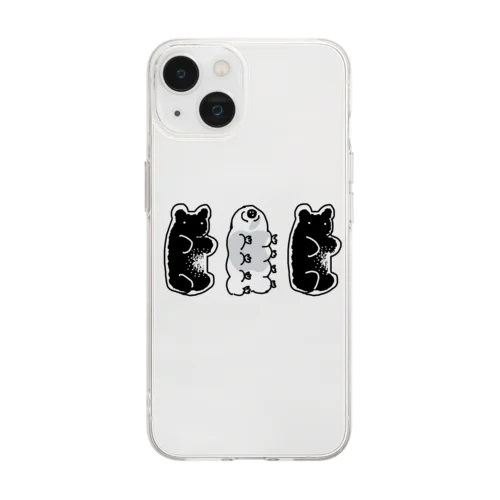 bears Soft Clear Smartphone Case