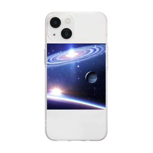 宇宙銀河 Soft Clear Smartphone Case