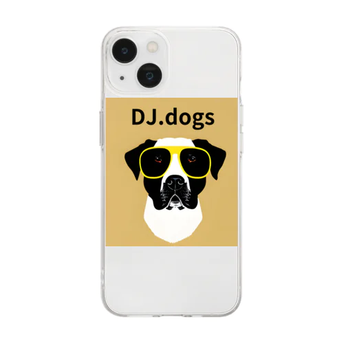 DJ.dogs dogs 7 Soft Clear Smartphone Case