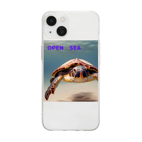 OPEN　SEA Soft Clear Smartphone Case