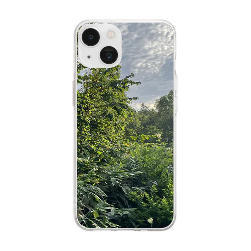 自然 Soft Clear Smartphone Case