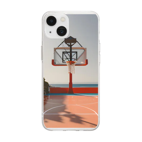 オシャレなバスケグッズ Soft Clear Smartphone Case