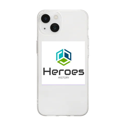 歴史ヒーローズ　オリジナルグッズ Soft Clear Smartphone Case