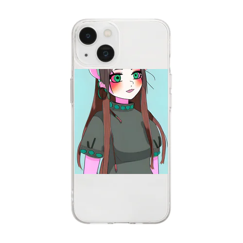 トリア Soft Clear Smartphone Case