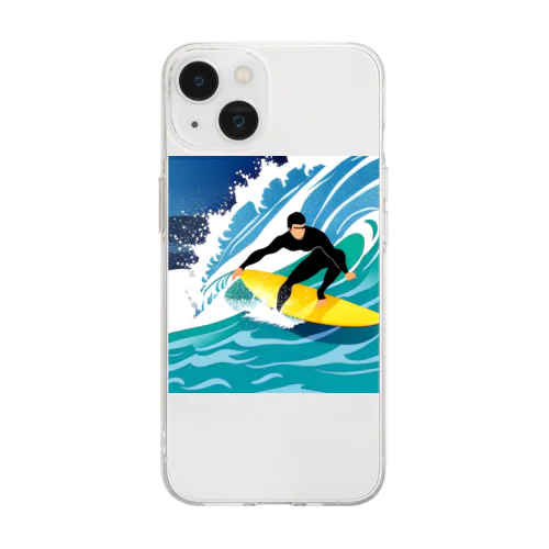 Surf design2 투명 젤리케이스