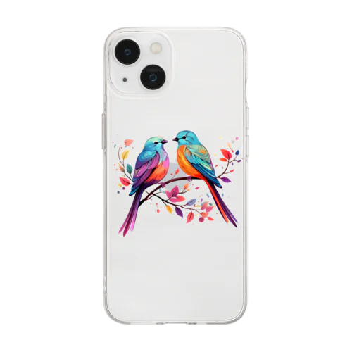 Birds in the Ramus Soft Clear Smartphone Case