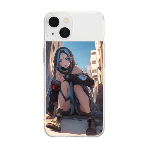 AIアートガールズ　#4 Soft Clear Smartphone Case