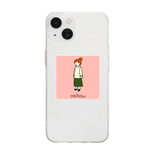 oshowシリーズ Soft Clear Smartphone Case