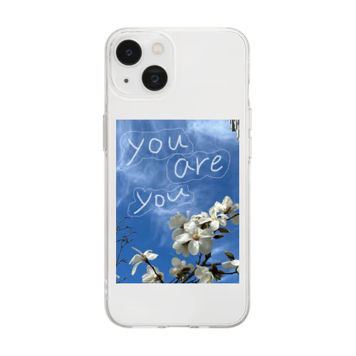 そのままで、you are you Soft Clear Smartphone Case